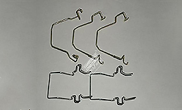 汽车大灯卡子配件折弯产品图样