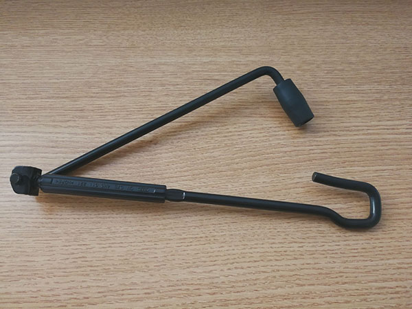 汽车千斤顶手摇杆一次成型，选贝朗线材折弯机