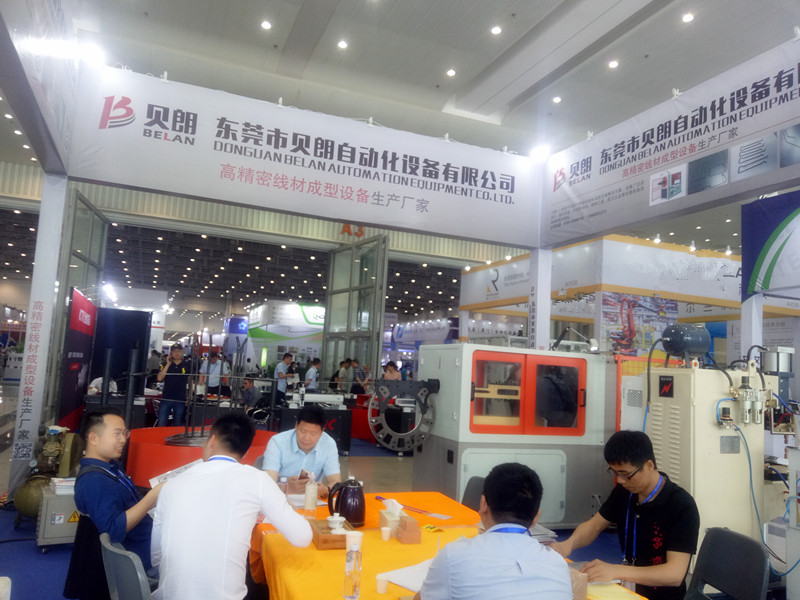 贝朗参加厦门工博会现场