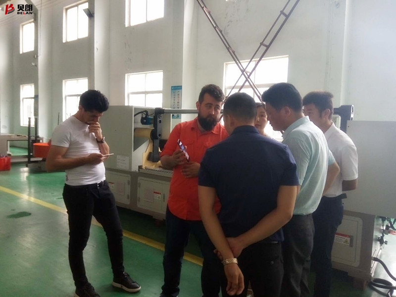 土耳其客户参观贝朗自动化公司现场