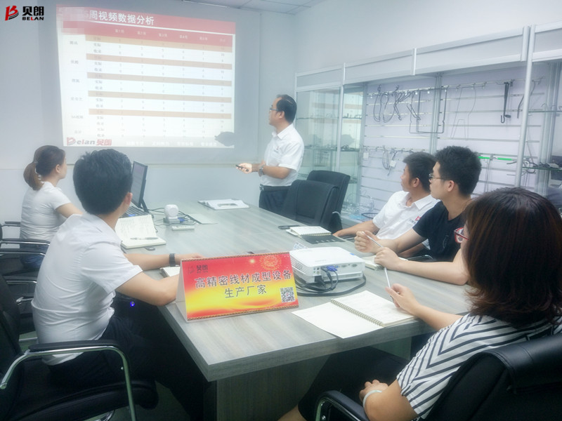 贝朗自动化设备公司-周总结会议