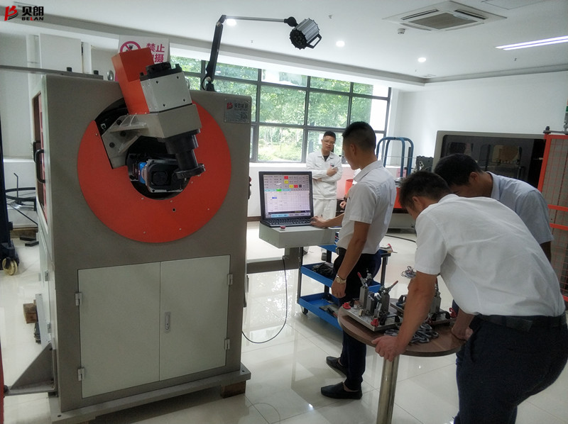 贝朗自动化设备公司-客户参观现场