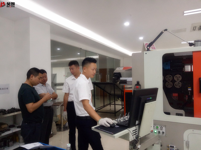 贝朗自动化设备——客户参观现场