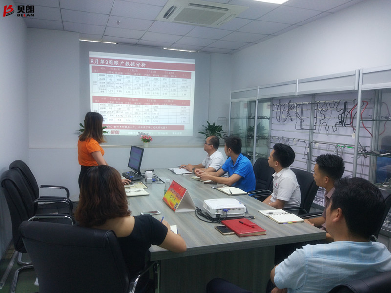贝朗自动化设备公司——周例会现场