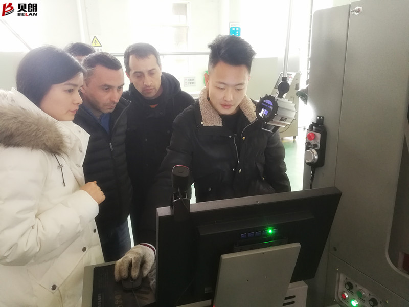 贝朗自动化——国外客户参观现场