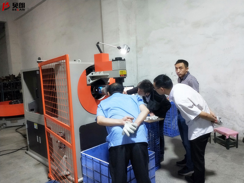 贝朗技术培训客户处员工现场