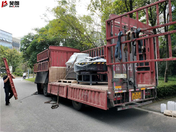 贝朗自动化设备发货现场