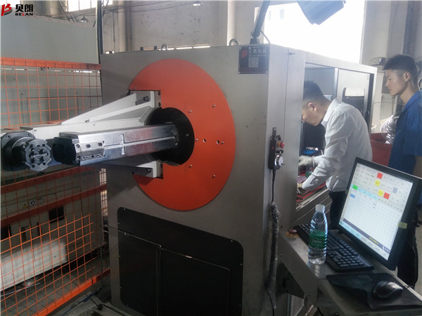 贝朗自动化设备技术回访客户现场