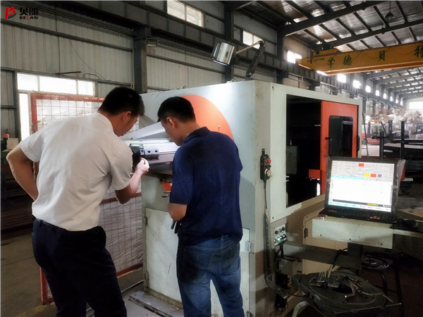 贝朗自动化设备技术在客户处现场辅导