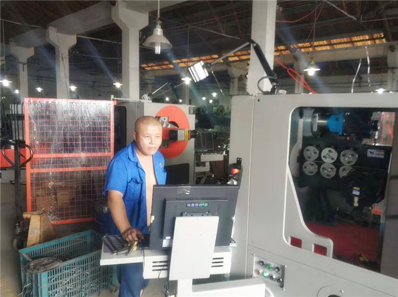 贝朗客户处员工培训现场