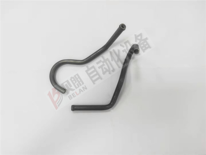 汽车排气管挂钩线成型