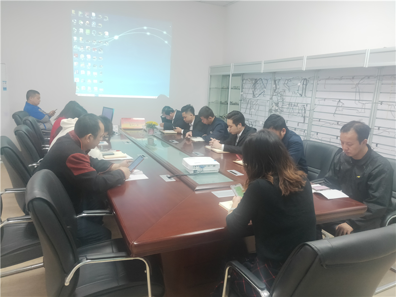 贝朗员工学习现场