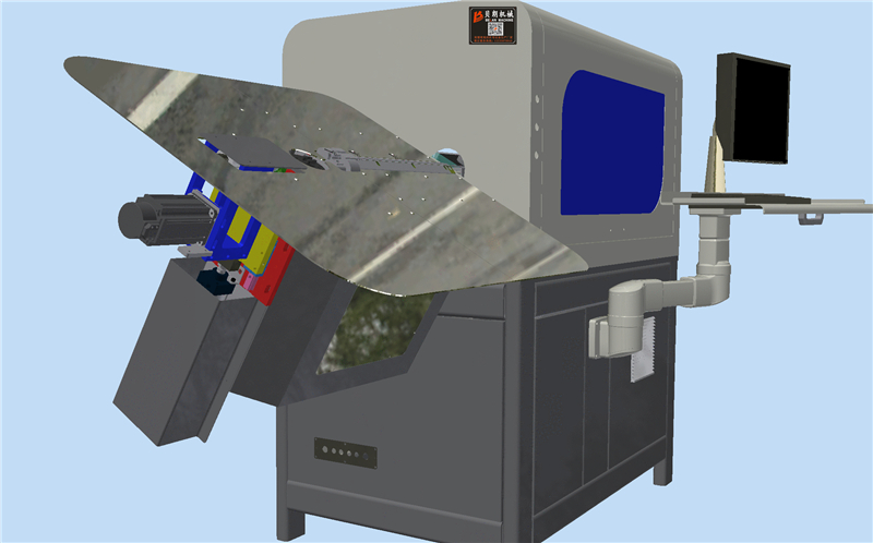 2D倒角折弯一体机