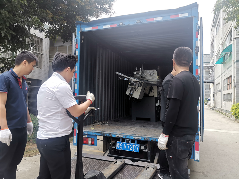 金属线材成型机发货中山某客户啦