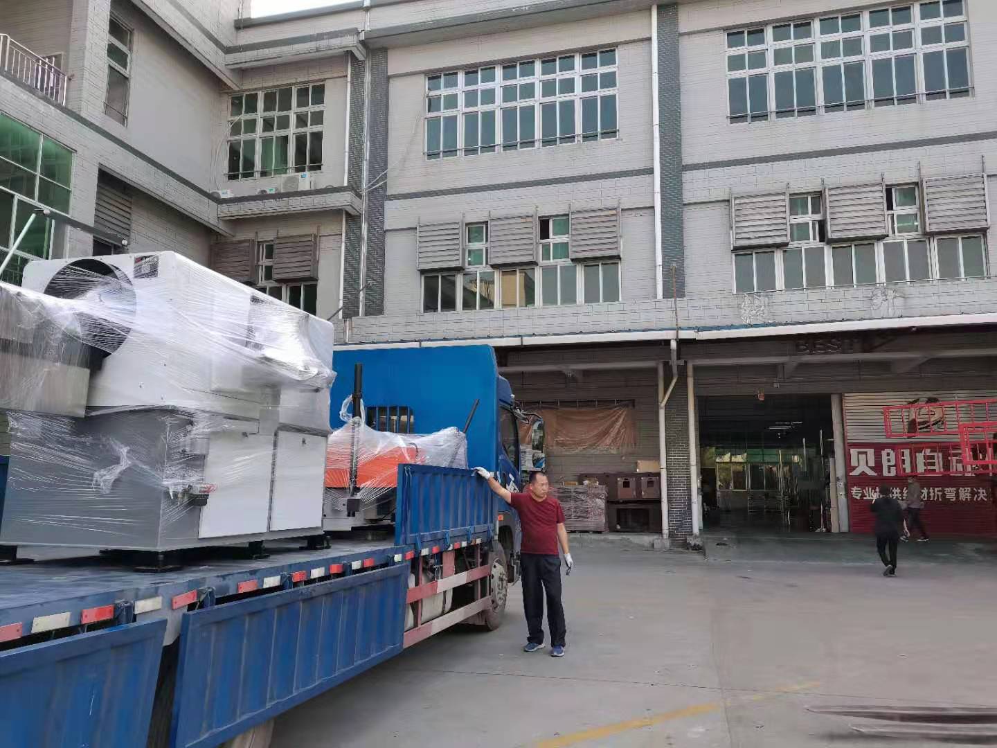 喜讯，贝朗铁线折弯机发往河南某客户处