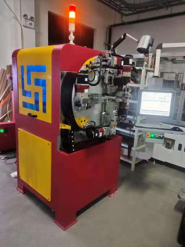 数控漆包铜线折弯机助力新能源车铜线折弯